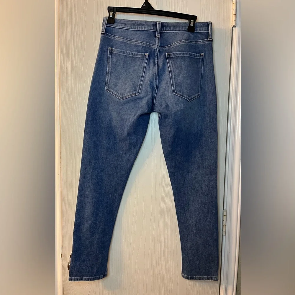 🛍️Banana Republic Blue Mid-Rise Skinny Jeans - Size 28